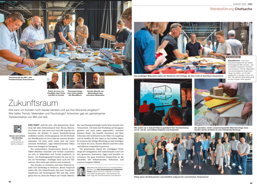 dds magazin workshop moodmirror Uwe Linke